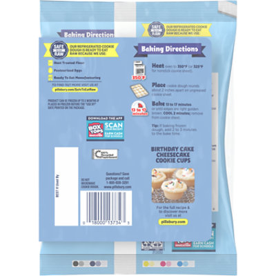 Pillsbury Ready To Bake Sugar Cookie Dough 24 Count, 2 Pack - 32 OZ - Image 5