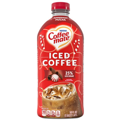 Coffee Mate Iced Coffee Peppermint Mocha 50 Floz. - 50 FZ - Image 3