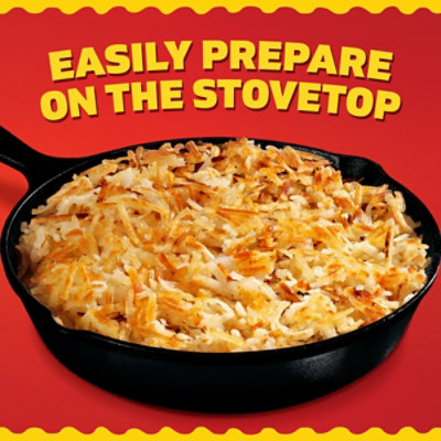 Ore-Ida Shredded Hash Browns Frozen Potatoes Value Size - 3 lb - Image 4