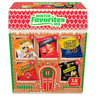 Frito Lay Winter Favorite Holiday House Mix - 18 Count