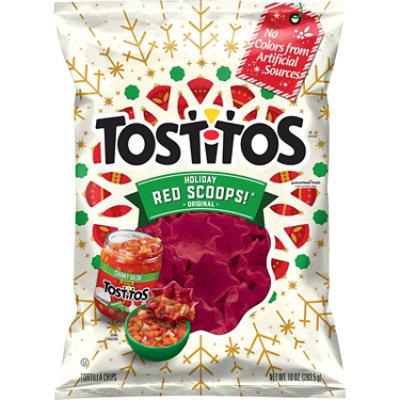 Tostitos Scoops Red 10oz - 10 OZ - Image 1