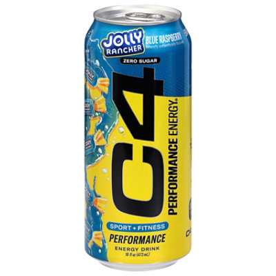 C4 Energy Jolly Rancher Blue Raspberry 16fz - 16 FZ - Image 3