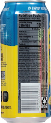 C4 Performance Energy Jolly Rancher Blue Raspberry - 16 Fl. Oz. - Image 6
