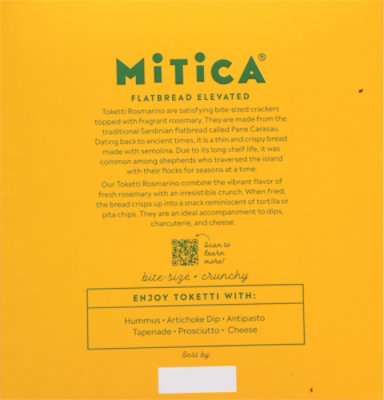 Mitica Toketti Rosemary Flatbread - 7 OZ - Image 5