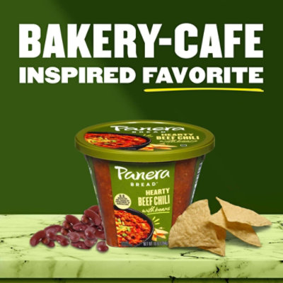 Panera Bread Hearty Beef Chili With Beans Soup Cup - 10 OZ - Image 3