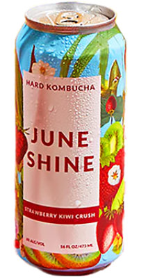 Juneshine Strawberry Kiwi Crush 19.2 In Cans - 19.2 FZ - Image 1