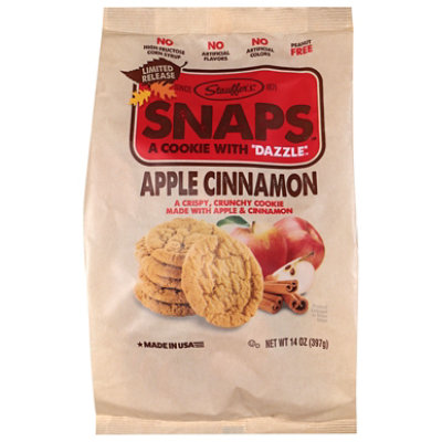 Stauffers Snaps Apple Cinnamon 14oz - 14 OZ - Image 2