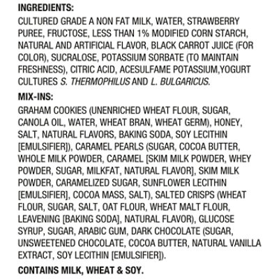 Light + Fit Greek Mix-In Strawberry Yogurt - 4.5 Oz. - Image 4