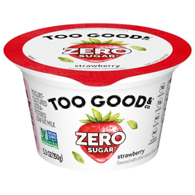 Too Good Grk Yogurt Strwbry Zero Sugar 5.3 Oz - 5.3 OZ - Image 2