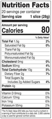 Naked Organic Great Seed Thin Sliced Bread - 20 OZ - Image 2