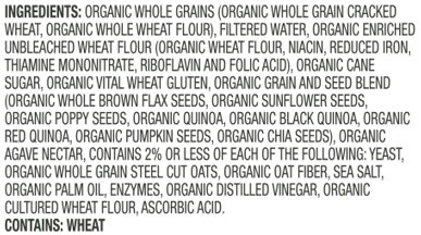 Naked Organic Great Seed Thin Sliced Bread - 20 OZ - Image 3