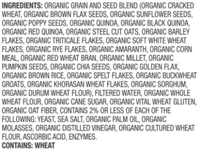 Naked Organic Twenty Four Bread - 26 OZ - Image 3