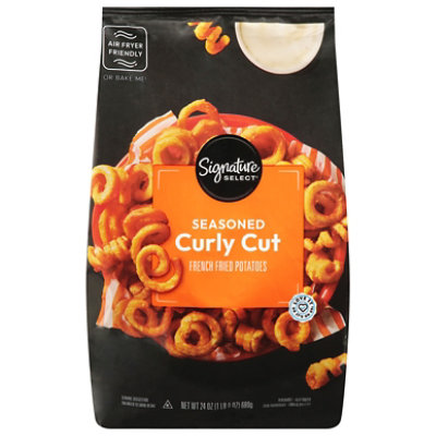 Signature Select Potatoes French Fried Curly Cut 24 Oz - 24 OZ - Image 2