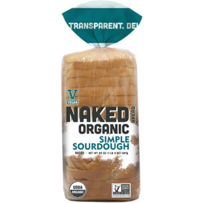 Naked Organic Simple Sourdough Bread - 20 OZ - Image 1