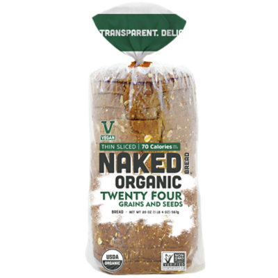 Naked Organic Twenty Four Thin Sliced Bread - 20 OZ - Image 1
