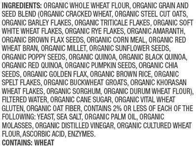 Naked Organic Twenty Four Thin Sliced Bread - 20 OZ - Image 3