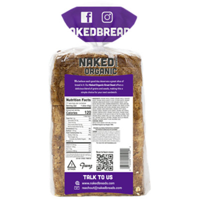 Naked Organic Bread Great Seed - 26 OZ - Image 5