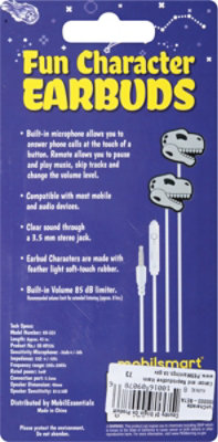 Infinitek Fun Character Earbuds Dinosaur - EA - Image 3