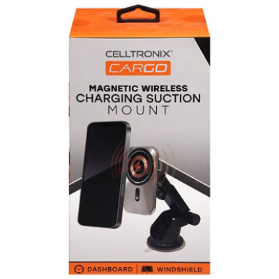 Celltronix Cargo Magnetic Wireless Charging Suction Mount - EA - Image 2