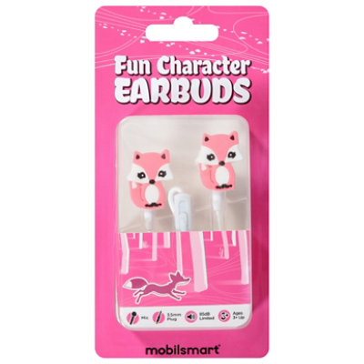 Infiniitek Fun Character Earbuds Fox - EA - Image 2