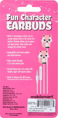 Infiniitek Fun Character Earbuds Fox - EA - Image 3