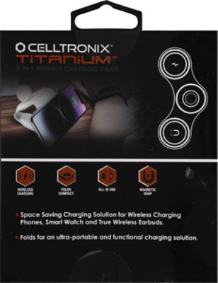 Celltronix 3 In 1 Wireless Charging Stand - EA - Image 3