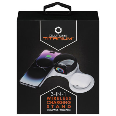 Celltronix 3 In 1 Wireless Charging Stand - EA - Image 1