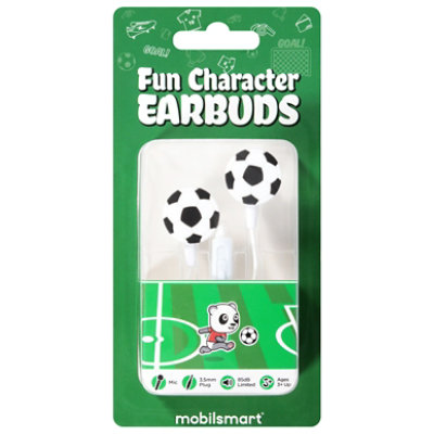 Infinitek Fun Character Earbuds Soccer - EA - Image 1