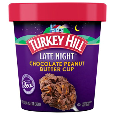 Turkey Hill Late Night Chocolate Peanut Butter Cup 14 Oz - 14 FZ - Image 3