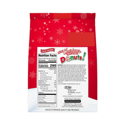 Little Debbie Christmas Tree Mini Donuts 8.9 Oz - 8.9 OZ - Image 4