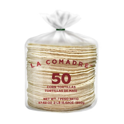 La Comadre Corn Tortillas 5.5 Inch - 50 Count - Image 1