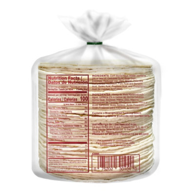 La Comadre White Corn Tortillas Taqueria Style - 60 Count - Image 2