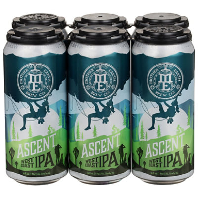 Mother Earth 4/16 Cn Ascent Ipa In Cans - 4-16 FZ - Image 2