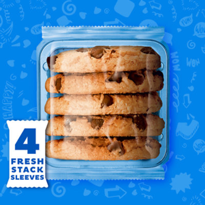 CHIPS AHOY! Fresh Stacks Original Chocolate Chip Cookies - 7.76 OZ - Image 2