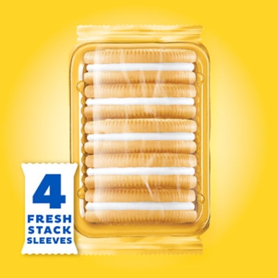 OREO Fresh Stacks Golden Sandwich Cookies - 8.05 OZ - Image 2