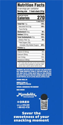 OREO Fresh Stacks Chocolate Sandwich Cookies - 8.05 OZ - Image 6