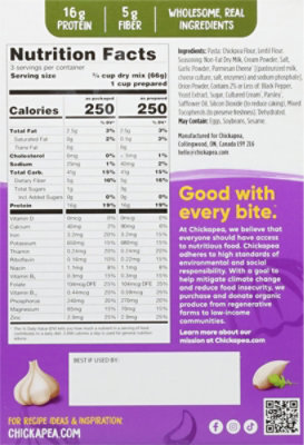 Chickapea Pasta Dish Creamy Garlic - 7 OZ - Image 6