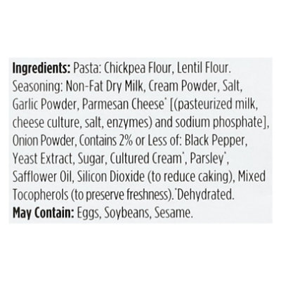 Chickapea Pasta Dish Creamy Garlic - 7 OZ - Image 5