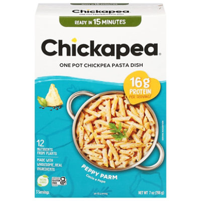 Chickapea Pasta Dish Pepper And Parm - 7 OZ - Image 1