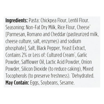 Chickapea Pasta Dish Pepper And Parm - 7 OZ - Image 5