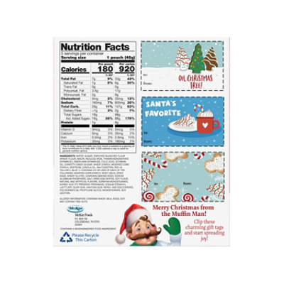 Little Debbie Christmas Mini Muffins 8.44 Oz Carton - 8.44 OZ - Image 4