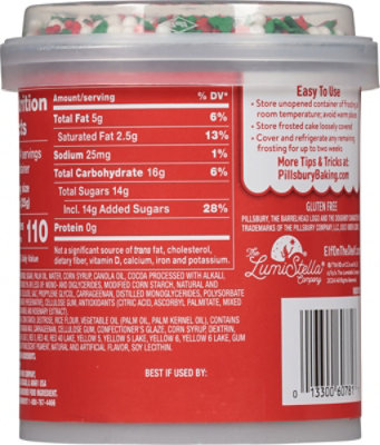 Pillsbury Funfetti The Elf On The Shelf Hot Cocoa Frosting 12 Oz - 12 OZ - Image 6