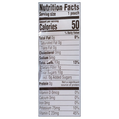 Grbr Naturals 2nd Foods Puree Apple Pouch - 3.5 OZ - Image 3