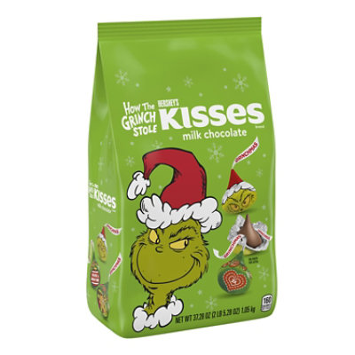 Hershey Kisses Grinch Party Bag - 37.28 OZ - Image 1