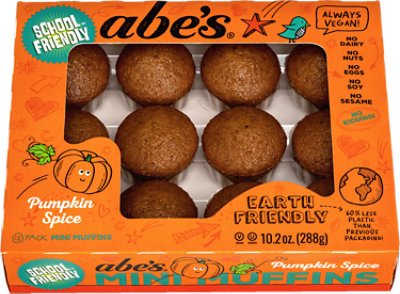 Abe's Muffins Pmpkn Spice Mini - 10.2 Oz - Image 1