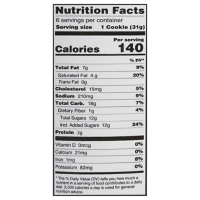 Mcconnells Cookies Brownie Cookie Frzn - 6.5 OZ - Image 3