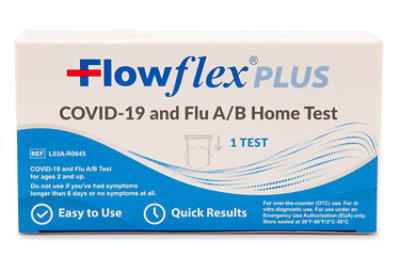 Flowflex Plus Covid-19 And Flu A/b Home Test - EA - Image 1