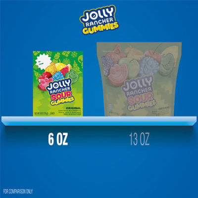 JOLLY RANCHER Sour Gummies Original Fruit Flavored Christmas Candy Gift Box - 6 Oz - Image 5