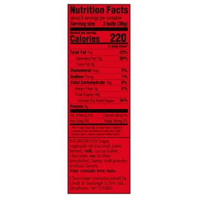 Holiday Lindor Milk Modern Gift - 7.6 OZ - Image 3