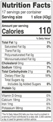Naked Organic Bread 100% Whole Wheat - 26 OZ - Image 3